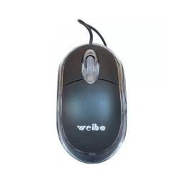 MOUSE WEIBO M36 CABLEADO USB NEGRO