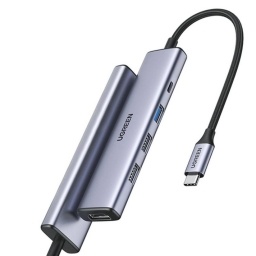 Hub USB-C Ugreen a Puertos USB HDMI