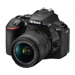 Camara Nikon D5600, 24mp, lente 18-55, Wifi, reflex profesional NNET