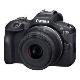 Cmara Canon EOS R100 24MP RF-S 18-45mm