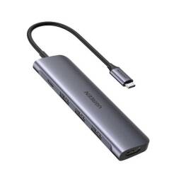 Hub Ugreen USB-C con 3 Puertos USB 3.0 + HDMI + USB-C