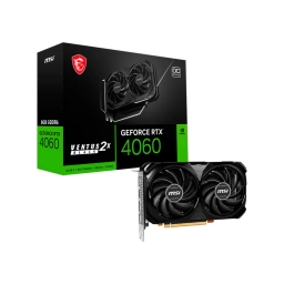 Tarjeta de Video MSI GeForce RTX 4060 Ventus 2X Black 8GB OC