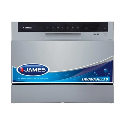 Lavavajillas James 6 Cubiertos 7 Programas Inox