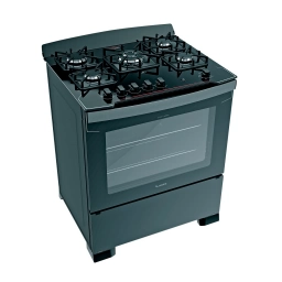 Cocina a Gas James 5 Hornallas C 805 V Negro