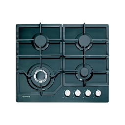 Anafe de Empotrar James 4 Hornallas a Gas 4H AG VNT Negro