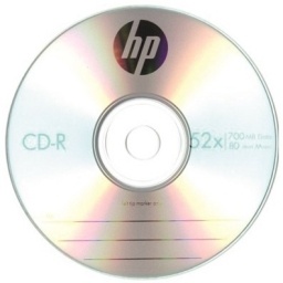 CD-R HP 52x 80min 700mb NNET