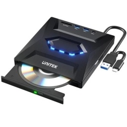 GRABADORA CD DVD EXTERNA UNITEK NNET