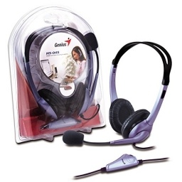 AUD FONOS GENIUS HS-04S C/MICR FONO S NNET
