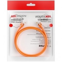 PATCH 0.5 MTS CAT6 NARANJA HIKVISION NNET