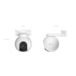 CAMARA CAMARA WIFI EZVIZ CS-H8 3MP NNET