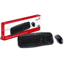 TECLADO COMBO GENIUS KM-200 MULTIMEDI NNET