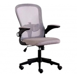 Silla de oficina Weir Gris con posabrazos NNET