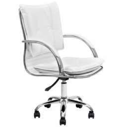 Silla Donna blanca en EcoCuero NNET