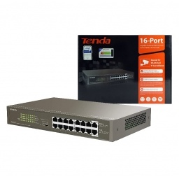 Switch PoE Tenda 16 puertos gigabit NNET