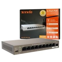 Switch Tenda PoE 8 puertos gigabit 102W NNET