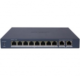Switch PoE Hikvision 10 puertos gigabit 60w admin. NNET