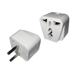 Adaptador de ficha universal a 2 en linea NNET