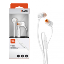 Auriculares JBL T110 manos libre blanco NNET