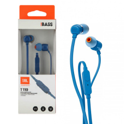 Auriculares JBL T110 manos libre azul NNET