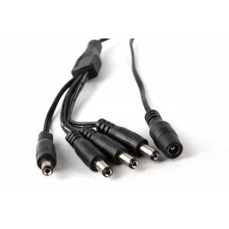 Splitter de cables de poder para camaras CCTV 1 a 4 NNET