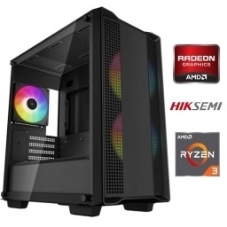 Equipo Gamer Ryzen 3 3200G, 16GB, 500GB NVMe, Grficos Radeon NNET