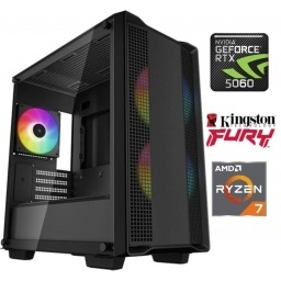 Equipo Gamer Ryzen 7 5700X, 16GB, 1TB NVMe, RTX 5060 8GB NNET