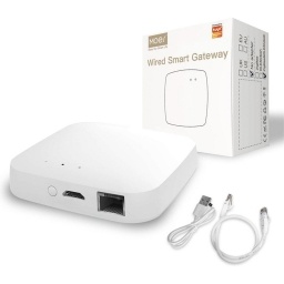 Smart Gateway Hub Zigbee Cableado Rj45 MOES NNET