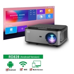 Proyector Rigal Rd-828 Android + Wifi + Bt 3800lm NNET