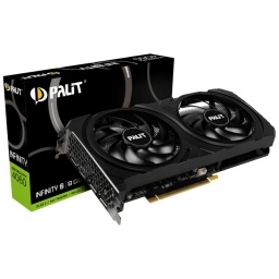 Tarjeta Palit Geforce RTX 4060 Infinity 8gb GDDR6 NNET