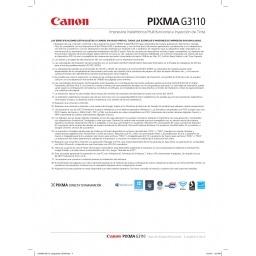 IMPRESORA CANON G3110 NNET