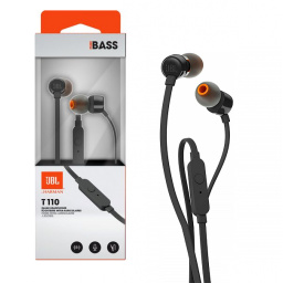 Auriculares JBL T110 manos libre negro NNET