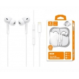 Auriculares Inkax Intra Lightning blanco NNET