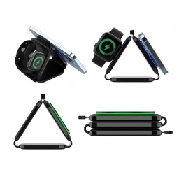 Cargador Inalmbrico Unitek 3 en 1 plegable NNET