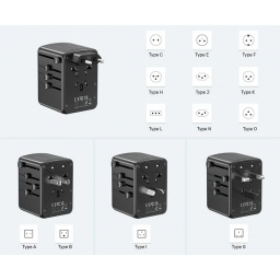 Cargador  Adaptador Universal Unitek 35W NNET