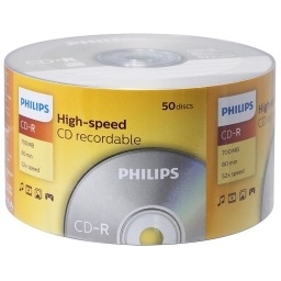 CD-R Philips 52x 80min 700mb NNET