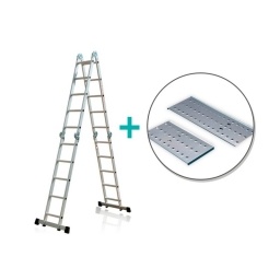 Escalera andamio 20 escalones + chapones NNET