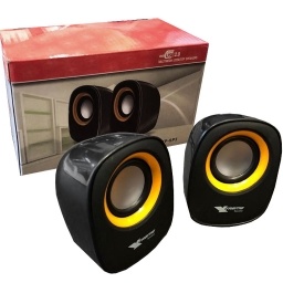 Parlantes Multimedia Xtreme negro USB NNET