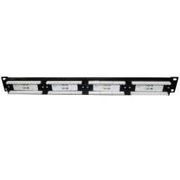 Patchera 24 puertos cat 5e para rack NNET