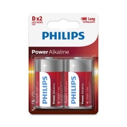 Pilas alcalinas Philips D x2 NNET