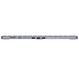 TECLADO HUB USB-C UNITEK 9EN1 NNET