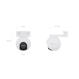 Camara Wifi Ezviz CS-H80x 4K con movimiento NNET