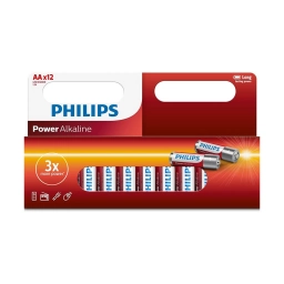 Pilas Alcalinas Philips AA x12 