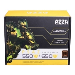 FUENTE AZZA PSAZ 650W ATX BRONZE NNET