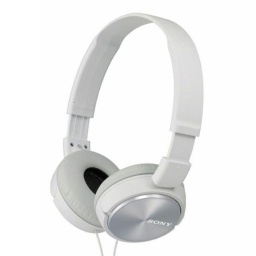 Auriculares Sony MDR-ZX310AP Cableados 3.5mm 30mm Blanco