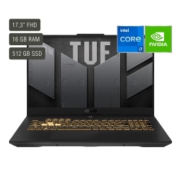 NOTEBOOK GAMER ASUS TUF F17 I7 16GB 5 NNET