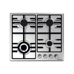 Anafe de Empotrar Punktal a Gas 4 Hornallas Inox PK-702 AG