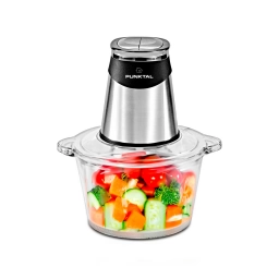 Picadora de Alimentos Punktal PK-12300A 500W 1.8 Litros