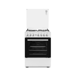 Cocina Combinada Itimat 4 Hornallas Blanca