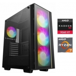 Equipo Gamer Ryzen 7 7700X, 16GB, 1TB NVMe, RX9060XT 16GB NNET