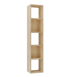 ESTANTERIA MORRIS 5 NICHOS MADERA NNET